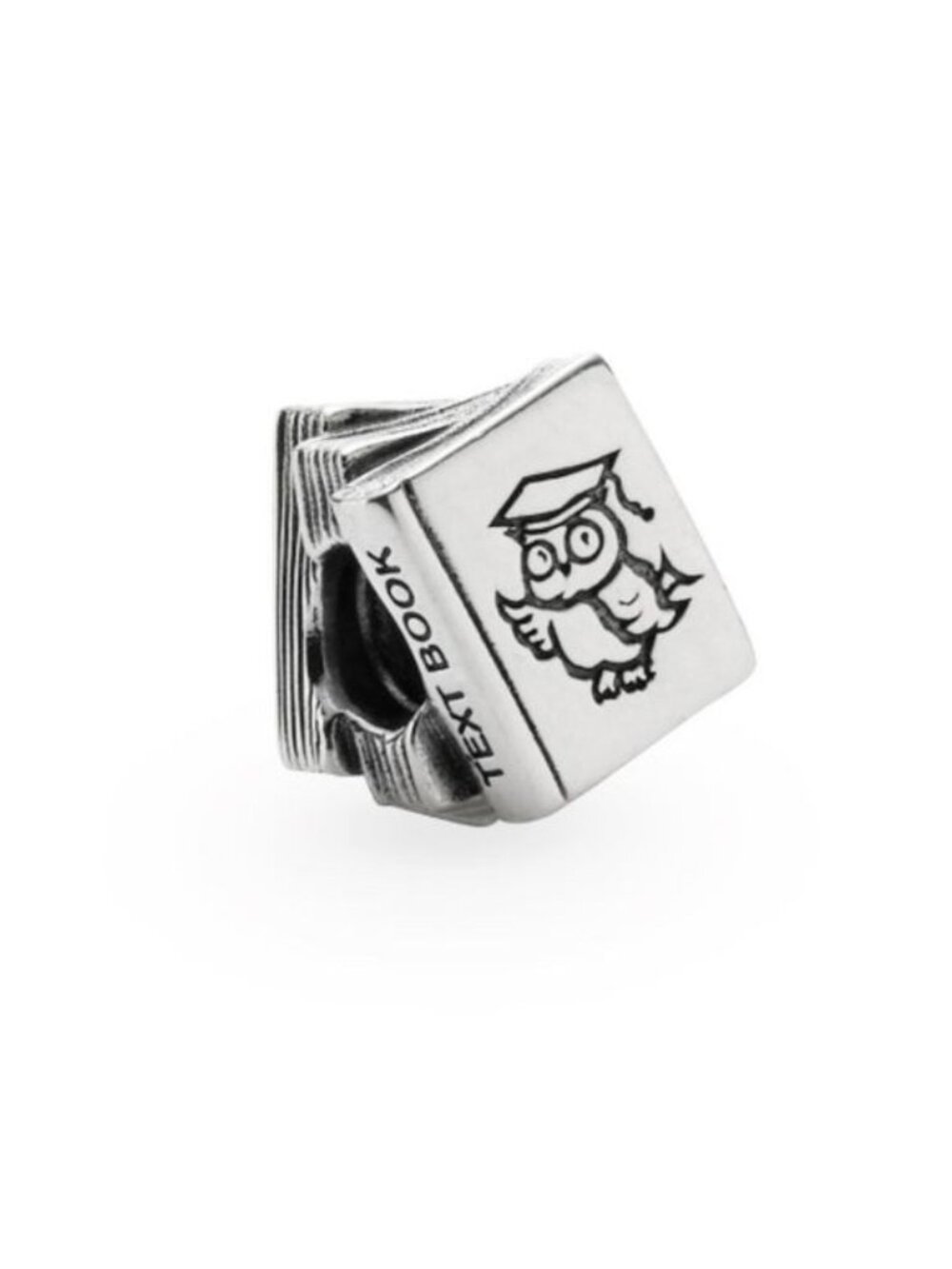 Pandora Study Books Owl 790536 Sterling Silver ALE 925